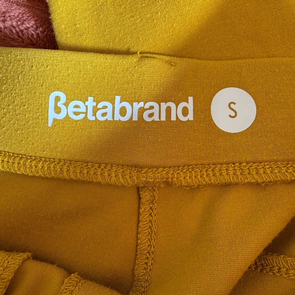 Betabrand mustard Yellow‎ Pants S - Picture 3 of 4